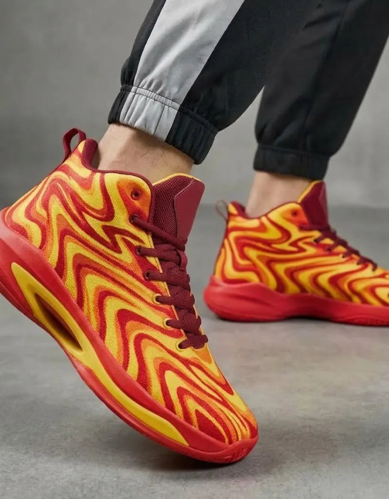 Electric Wave Motion Low Top Casual Sneakers