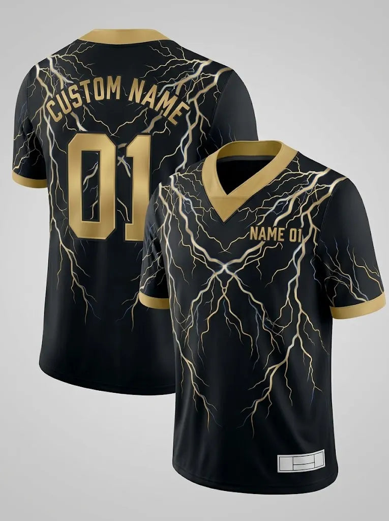 Custom Football Jersey Embroidered Your Names and Numbers