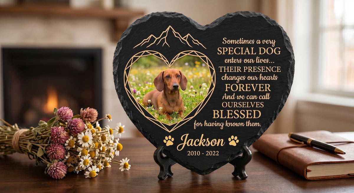 Pet Memorial Plaque - Personalized Dog Memorial Gift - image 3