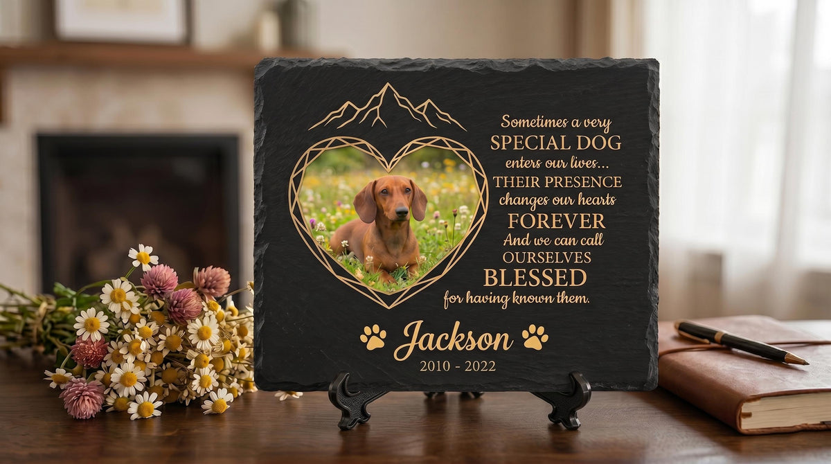 Pet Memorial Plaque - Personalized Dog Memorial Gift - image 4