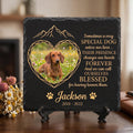 Pet Memorial Plaque - Personalized Dog Memorial Gift