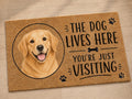 Personalized Dog Doormat - Custom Pet Photo Welcome Rug