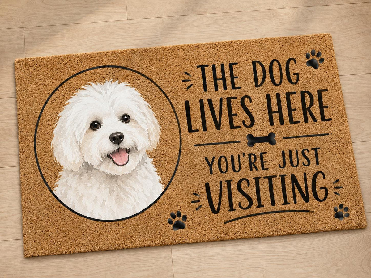 Personalized Dog Doormat - Custom Pet Photo Welcome Rug - image 5