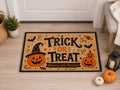 Trick or Treat Porch Mat - Witch Pumpkin Halloween Doormat