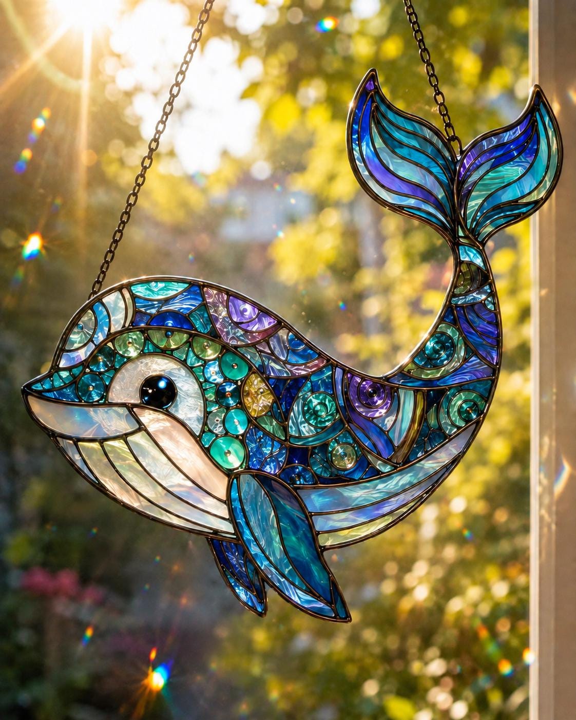 Whale Suncatcher - Acrylic Window Hanging - image 6
