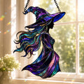 Witch Suncatcher - Acrylic Window Hanging