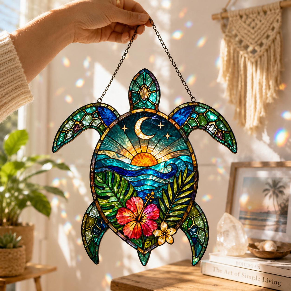 Sea Turtle Suncatcher - Acrylic Window Hanging - image 4