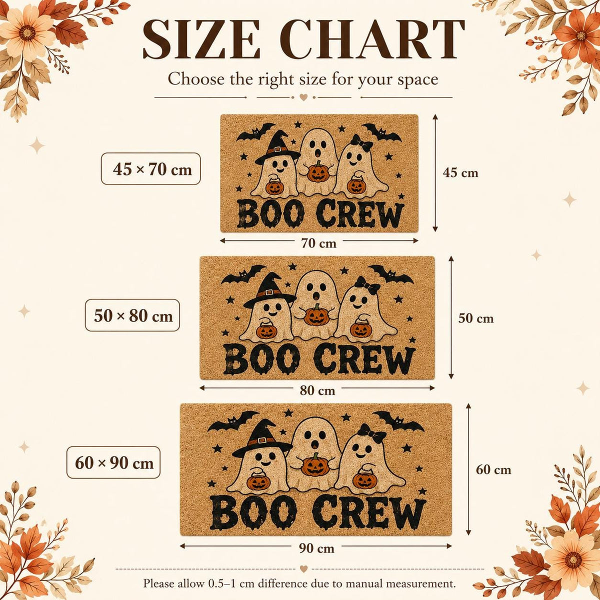 Skeleton Family Halloween Doormat - Personalized Family Name Welcome Mat - image 7