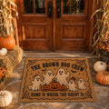Ghost Family Doormat - Personalized Boo Crew Mat