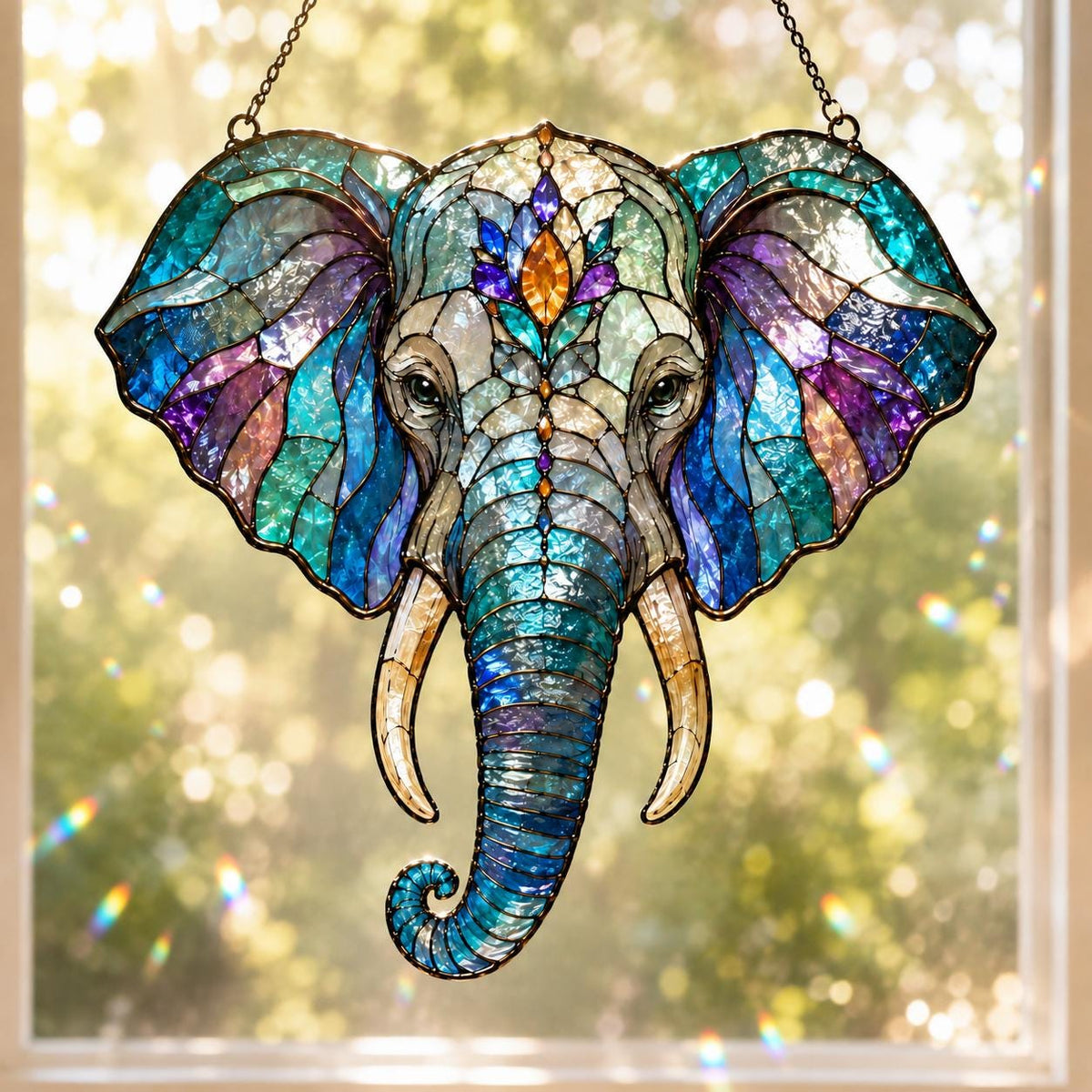 Elephant Suncatcher - Acrylic Window Hanging - image 5