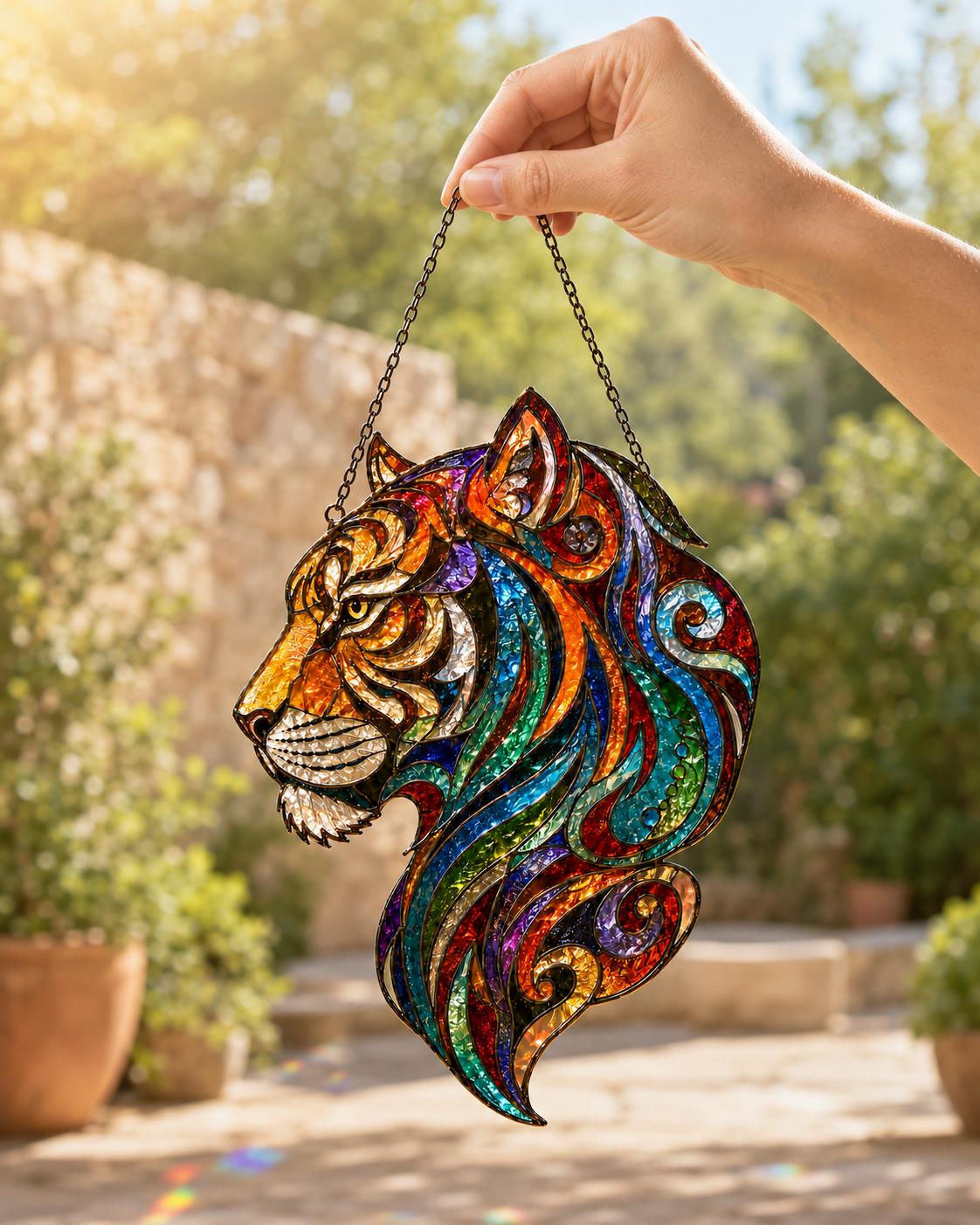Tiger Suncatcher - Acrylic Tiger Window Hanging - image 6