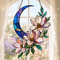 Magnolia Moon Suncatcher - Acrylic Window Hanging