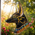 Anubis Suncatcher - Acrylic Egyptian Window Hanging