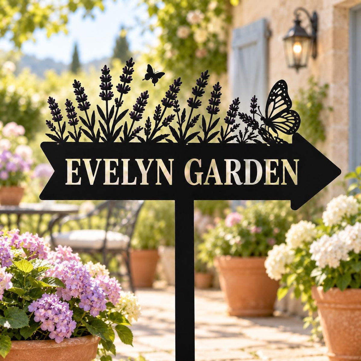 Personalized Garden Sign - Custom Name Garden Stake - image 3