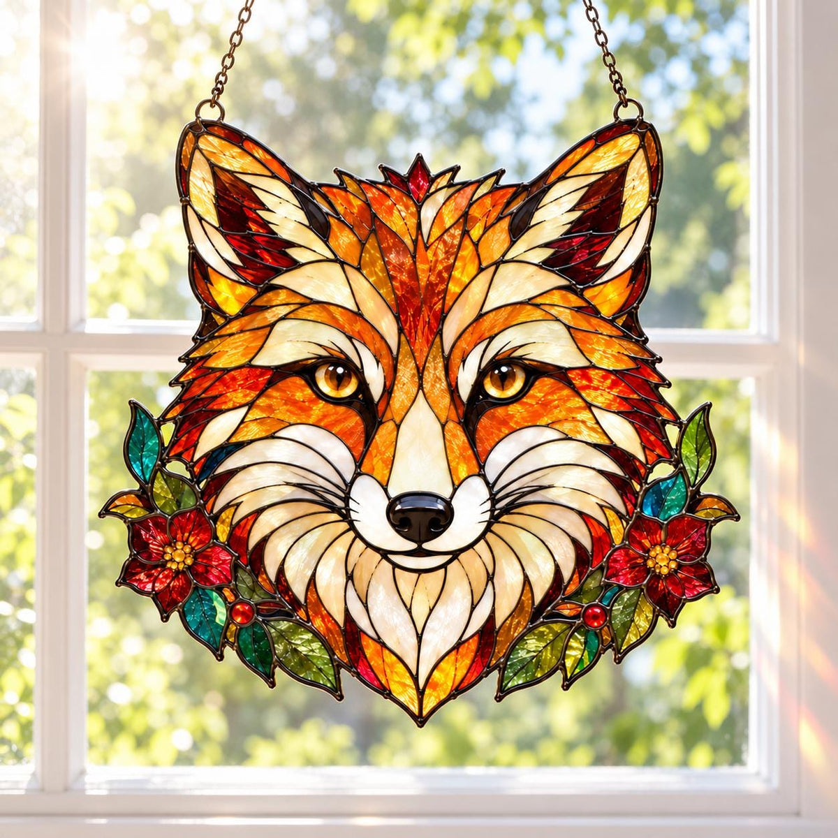Fox Suncatcher - Acrylic Window Hanging - image 5