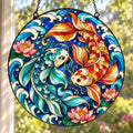 Koi Fish Suncatcher - Acrylic Koi Window Hanging