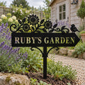 Daisy Meadow Garden Stake - Metal Flower Garden Sign