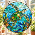 Sea Turtle Suncatcher - Acrylic Ocean Window Hanging